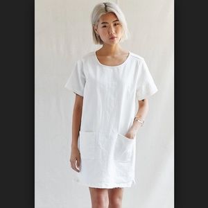 Urban Renewal White Denim Dress NWOT